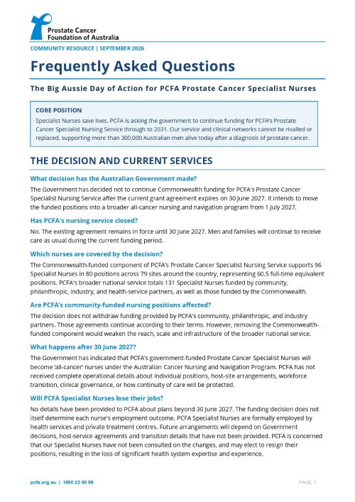 Big Aussie Day of Action FAQs