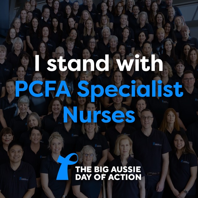 I Stand with PCFA Specialist Nurses